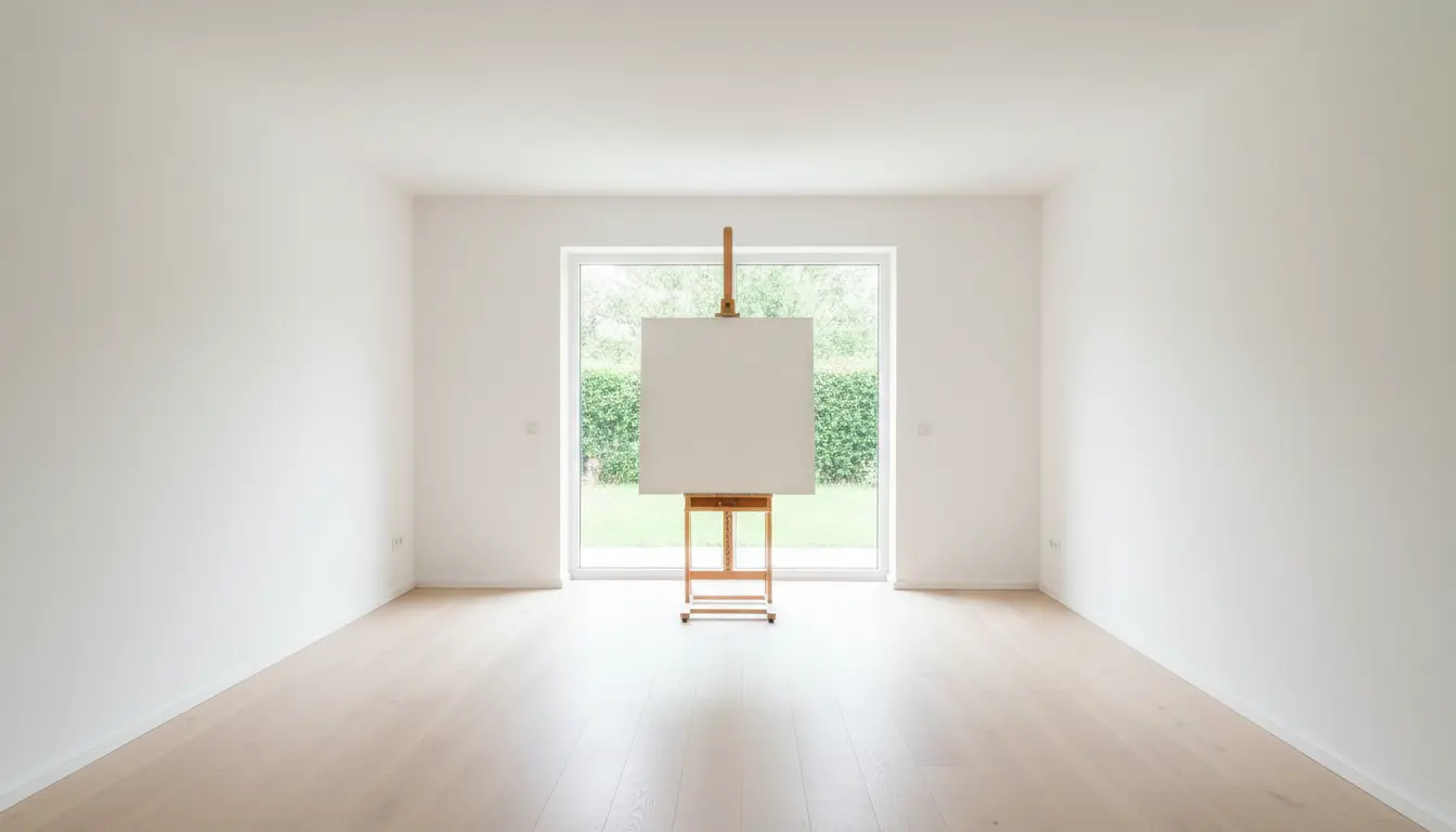 Before using DecorAI AI Interior Design App - original living room