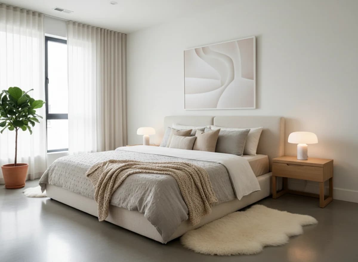 Bedroom Retreat interior design example